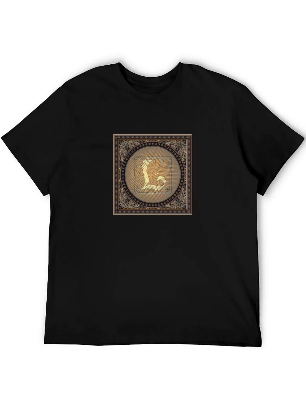 Ornate Letter L Graphic T-Shirt product image 5