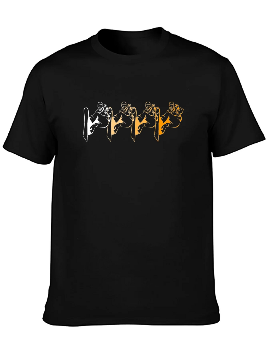Cool Skier Graphic Tee - Black product image 3