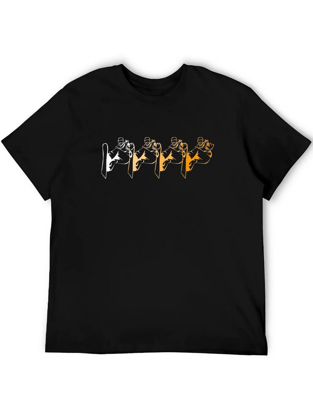 Cool Skier Graphic Tee - Black product image 5