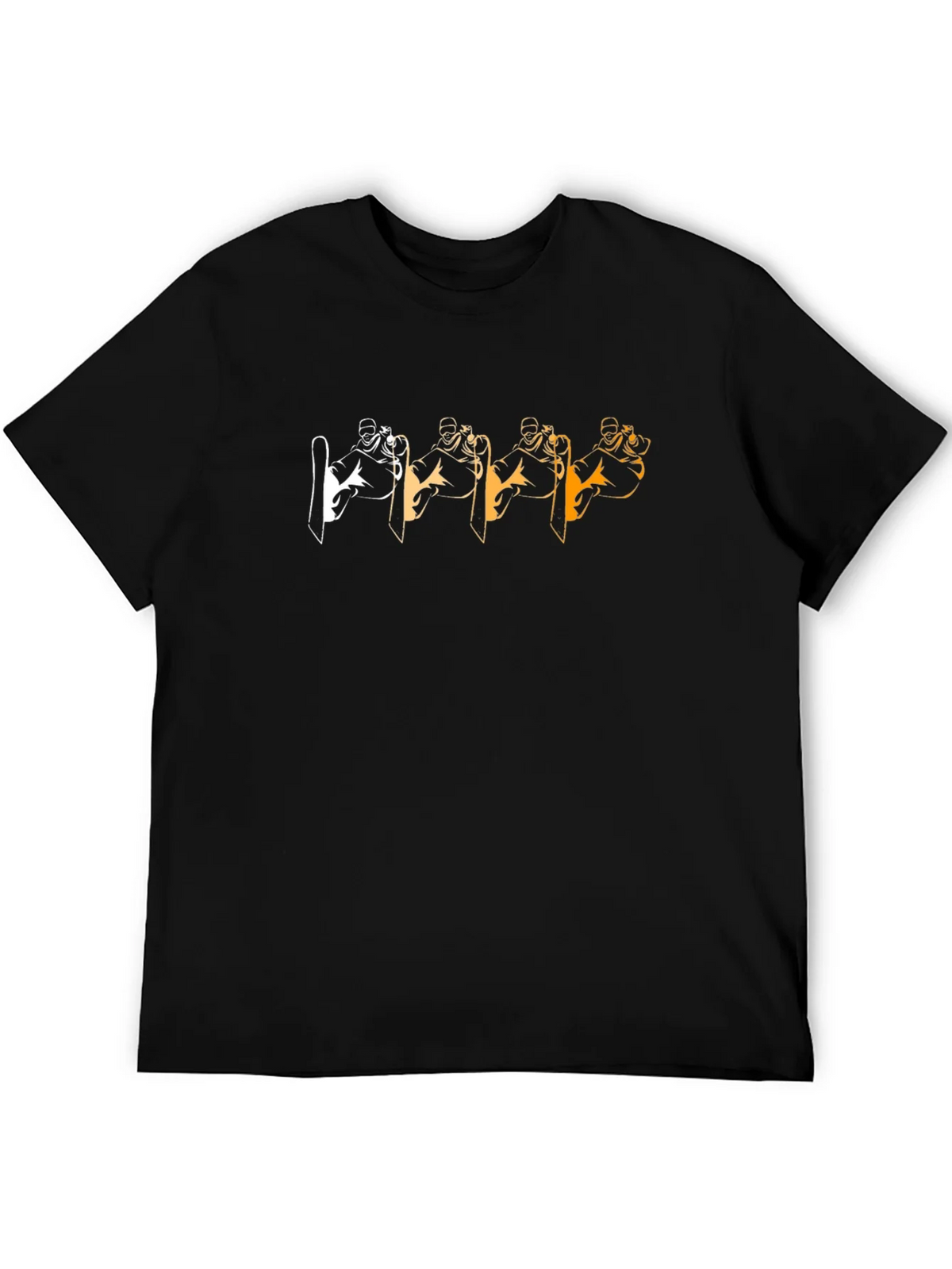 Cool Skier Graphic Tee - Black product image 5