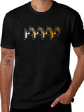 Cool Skier Graphic Tee - Black product image 1