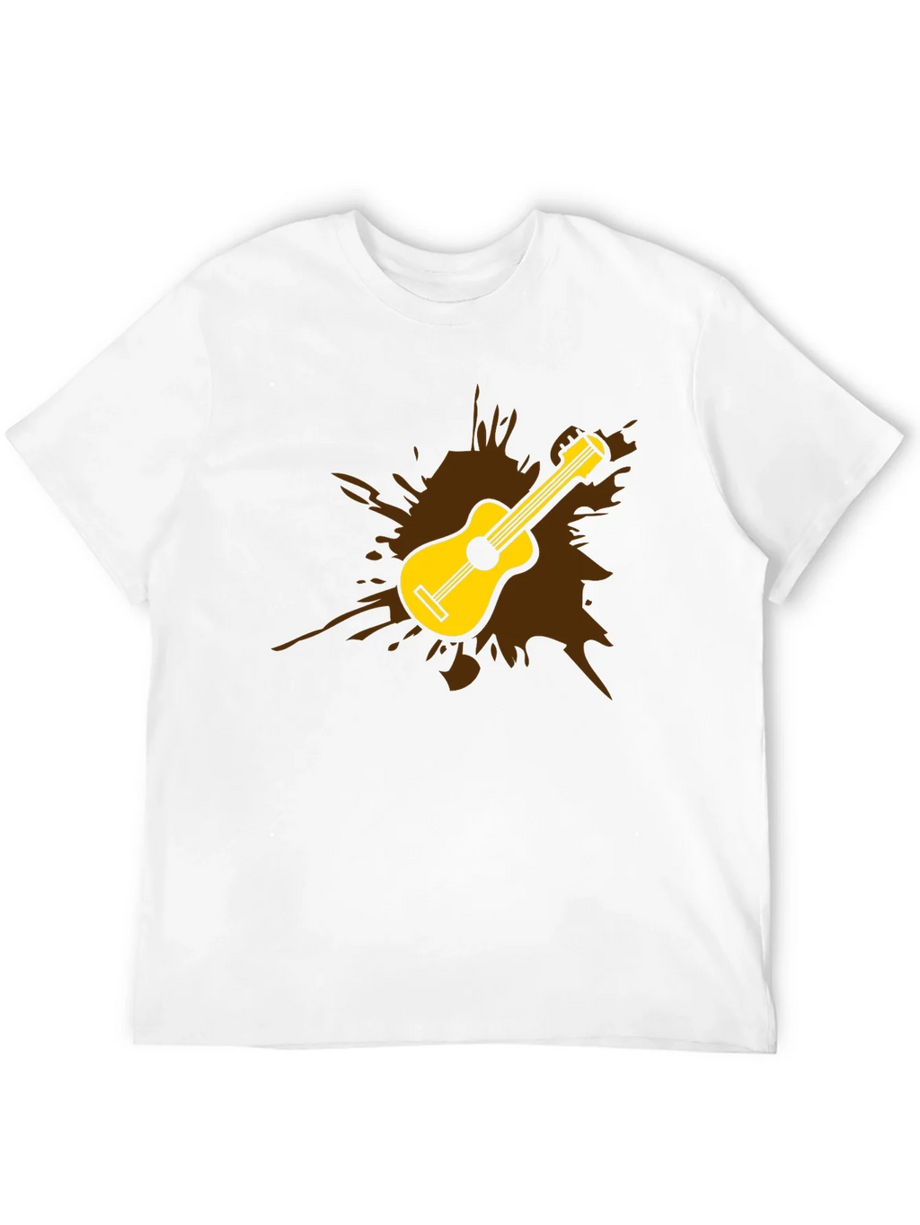 Guitar Splash Graphic Tee - Mens Black T-Shirt product image 11