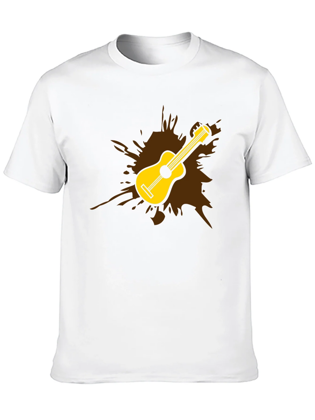 Guitar Splash Graphic Tee - Mens Black T-Shirt product image 9