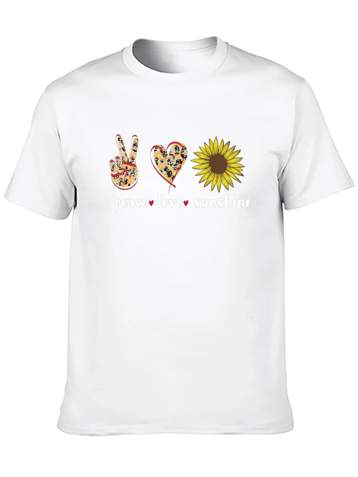 Peace Love Sunflower Graphic T-Shirt product image 9