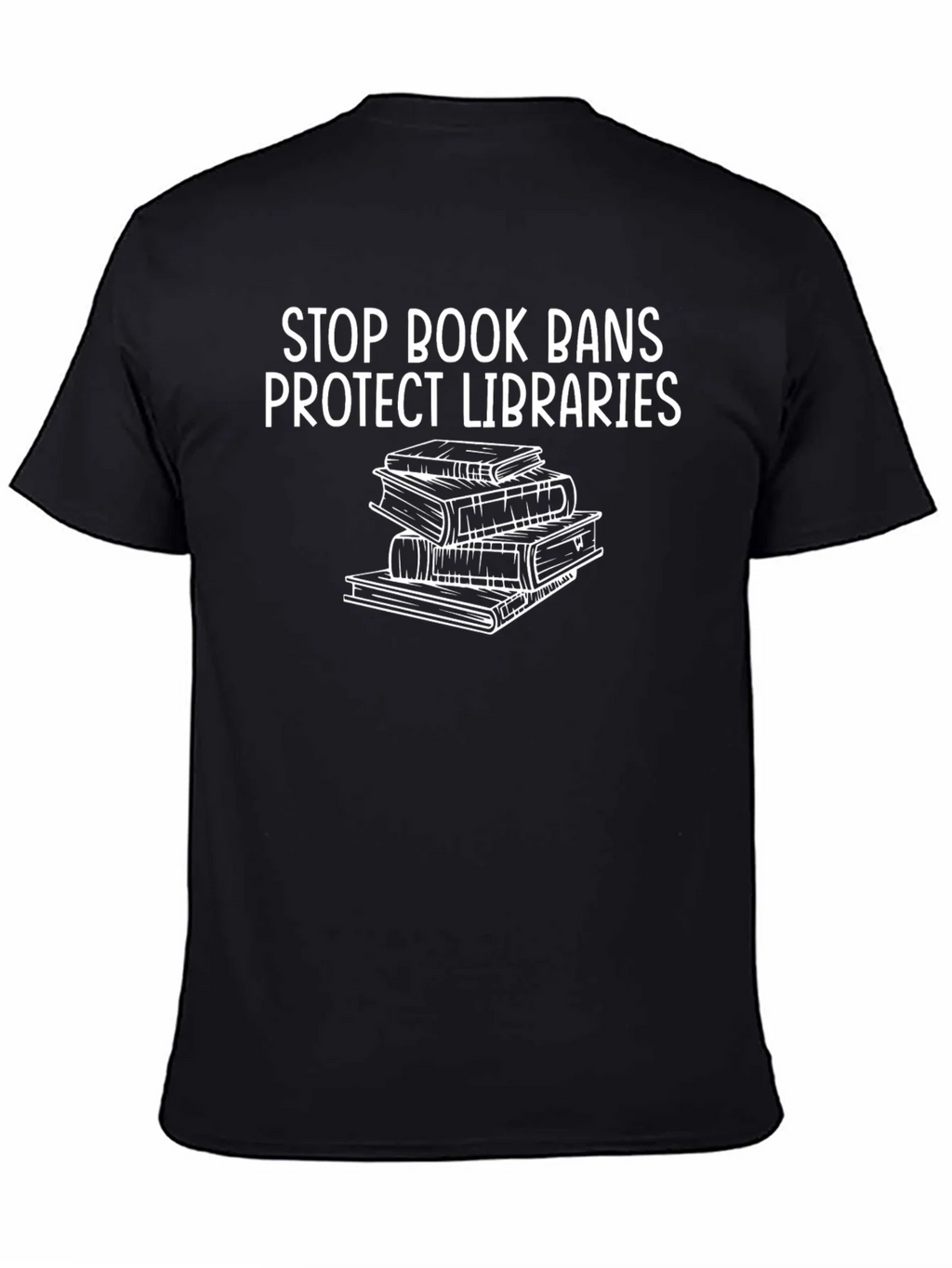 Stop Book Bans Protect Libraries T-Shirt product image 4