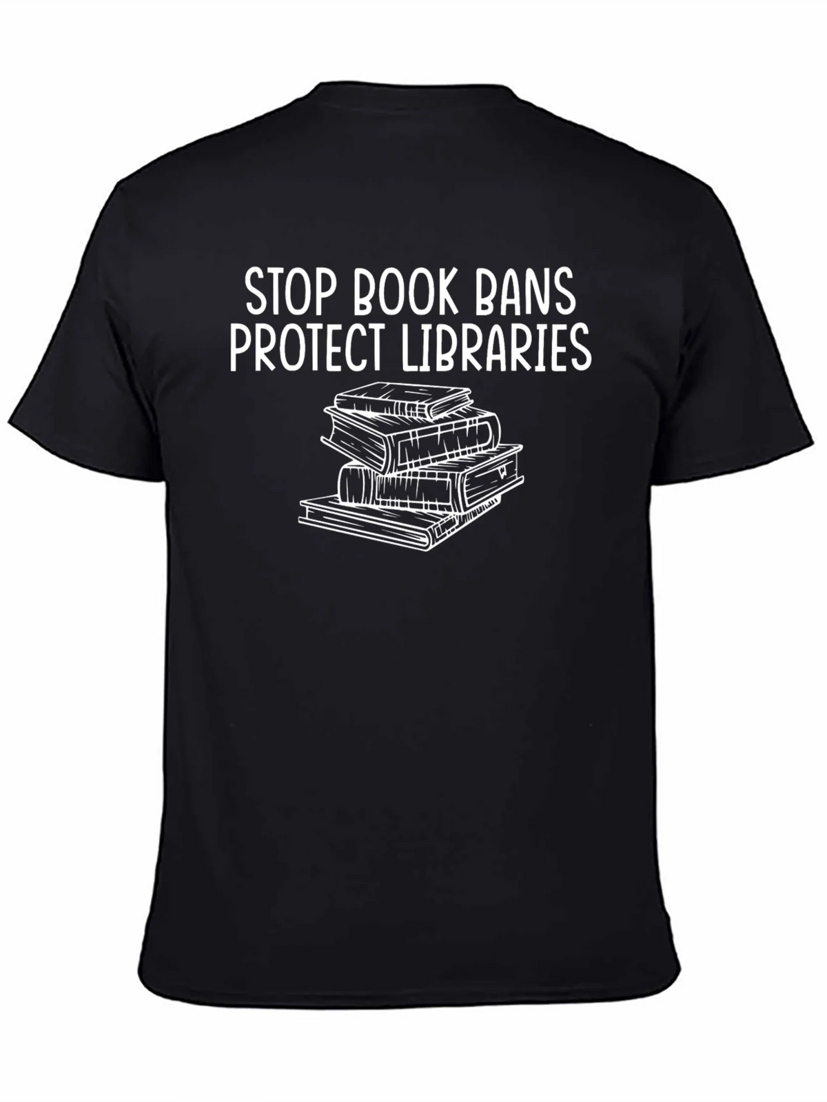Stop Book Bans Protect Libraries T-Shirt product image 4