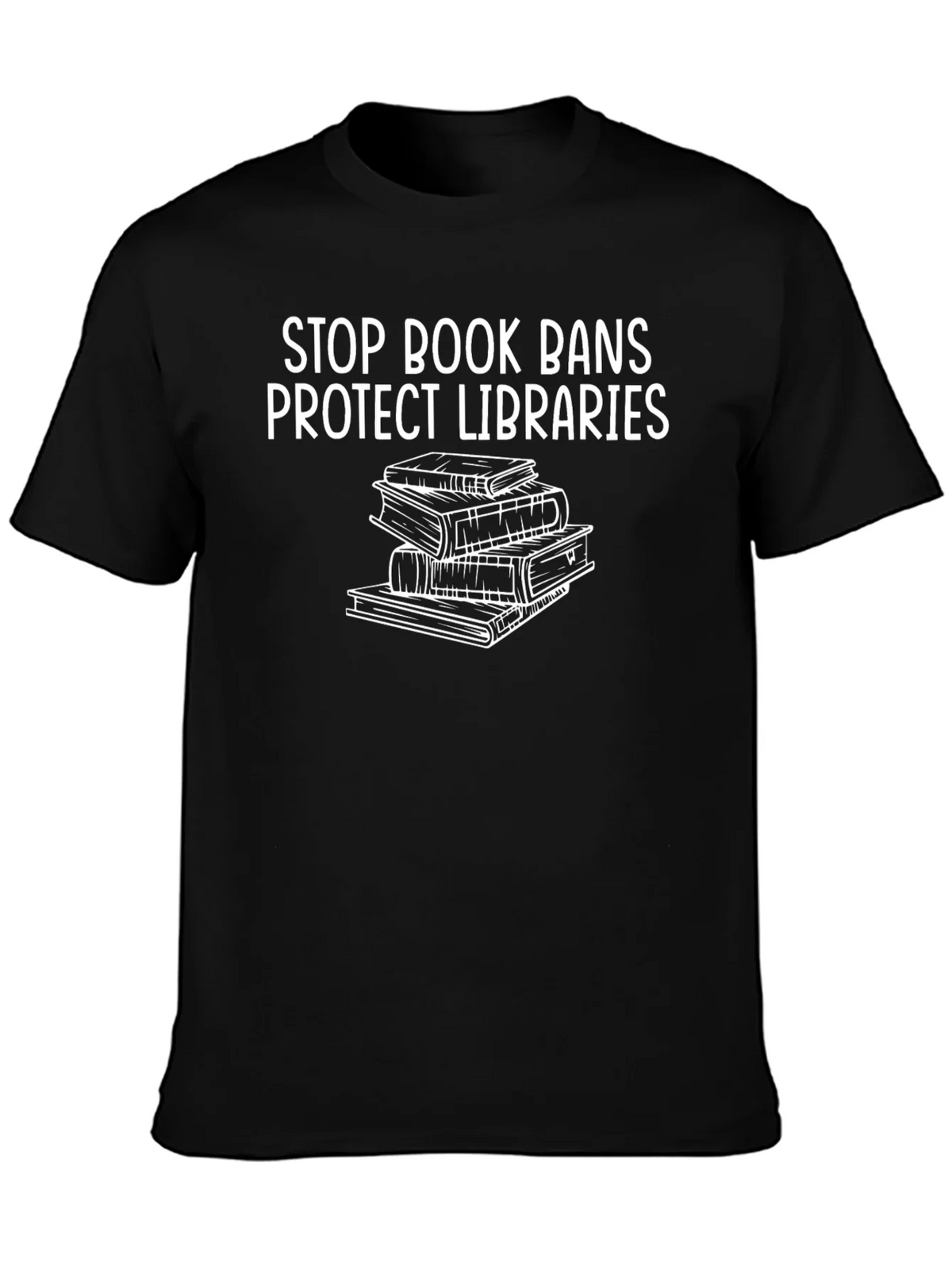 Stop Book Bans Protect Libraries T-Shirt product image 3