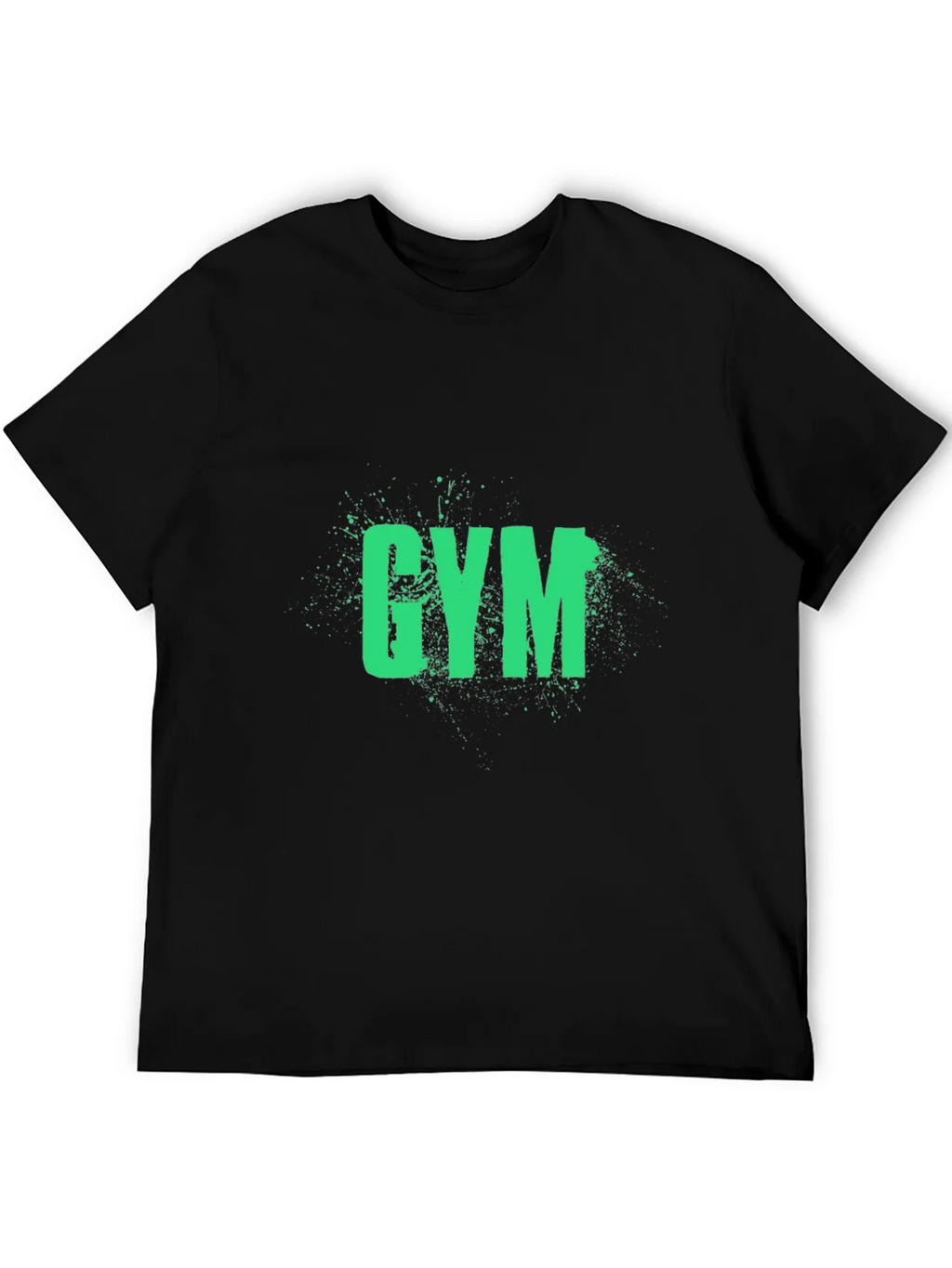 Mens Black Gym T-Shirt product image 5