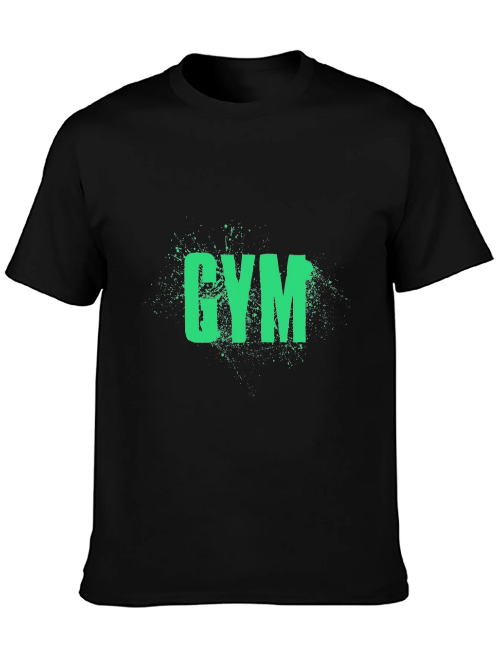 Mens Black Gym T-Shirt product image 3