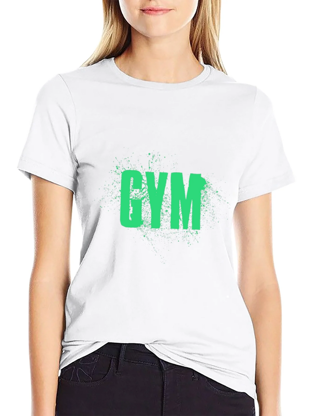 Mens Black Gym T-Shirt product image 8