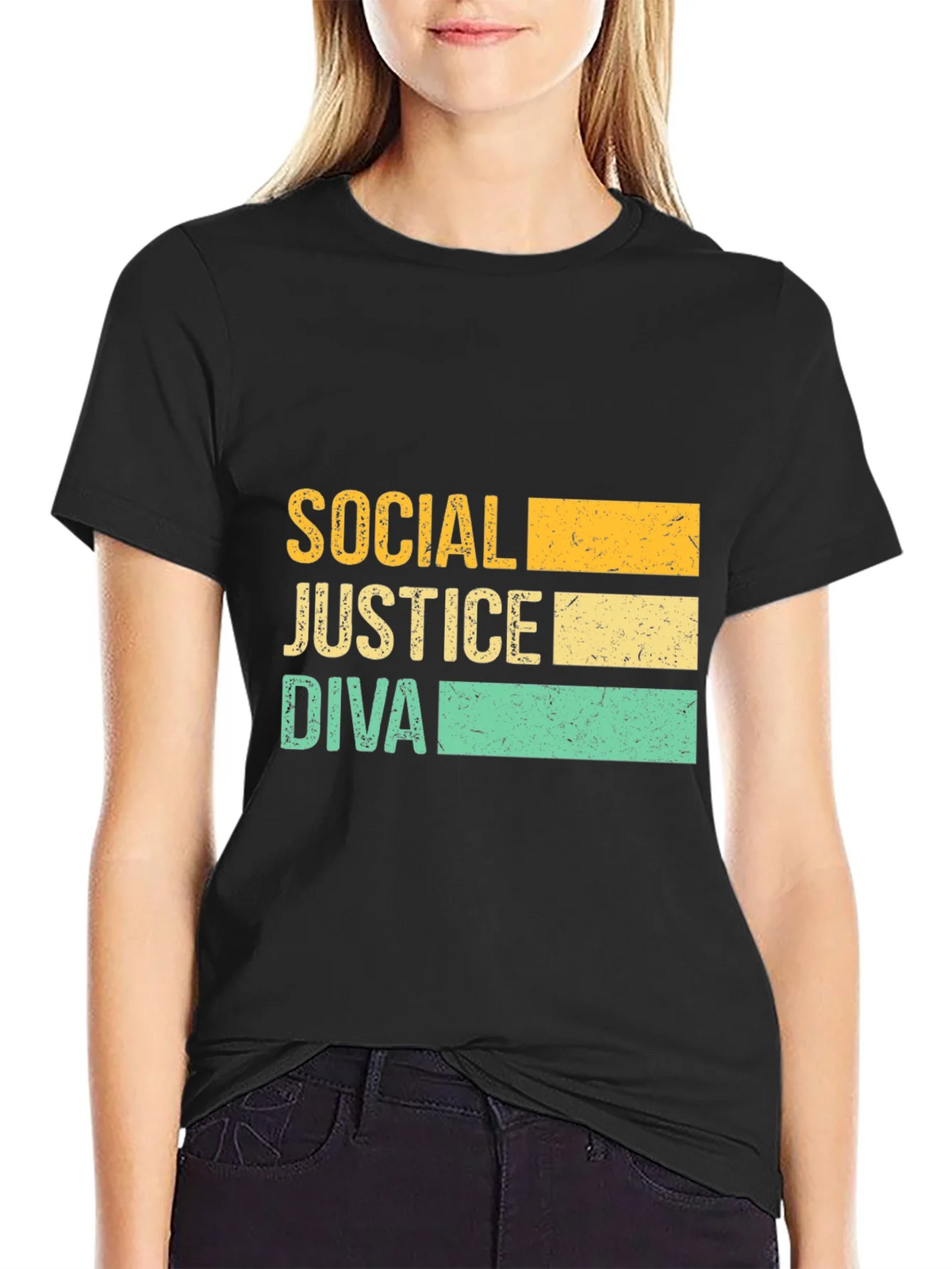 Social Justice Diva T-Shirt - Unisex Graphic Tee product image 2