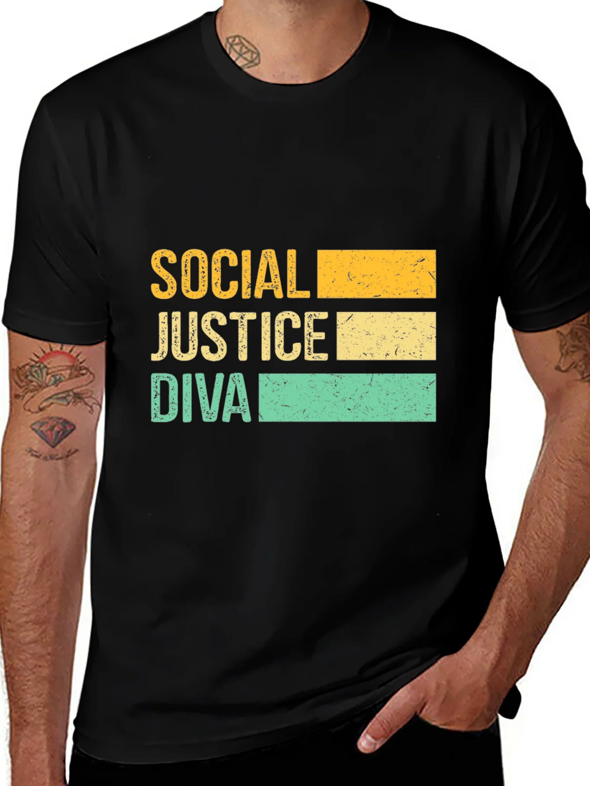 Social Justice Diva T-Shirt - Unisex Graphic Tee product image 1