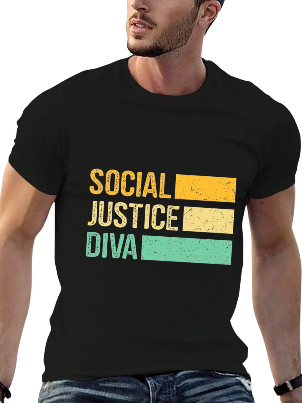 Social Justice Diva T-Shirt - Unisex Graphic Tee product image 6