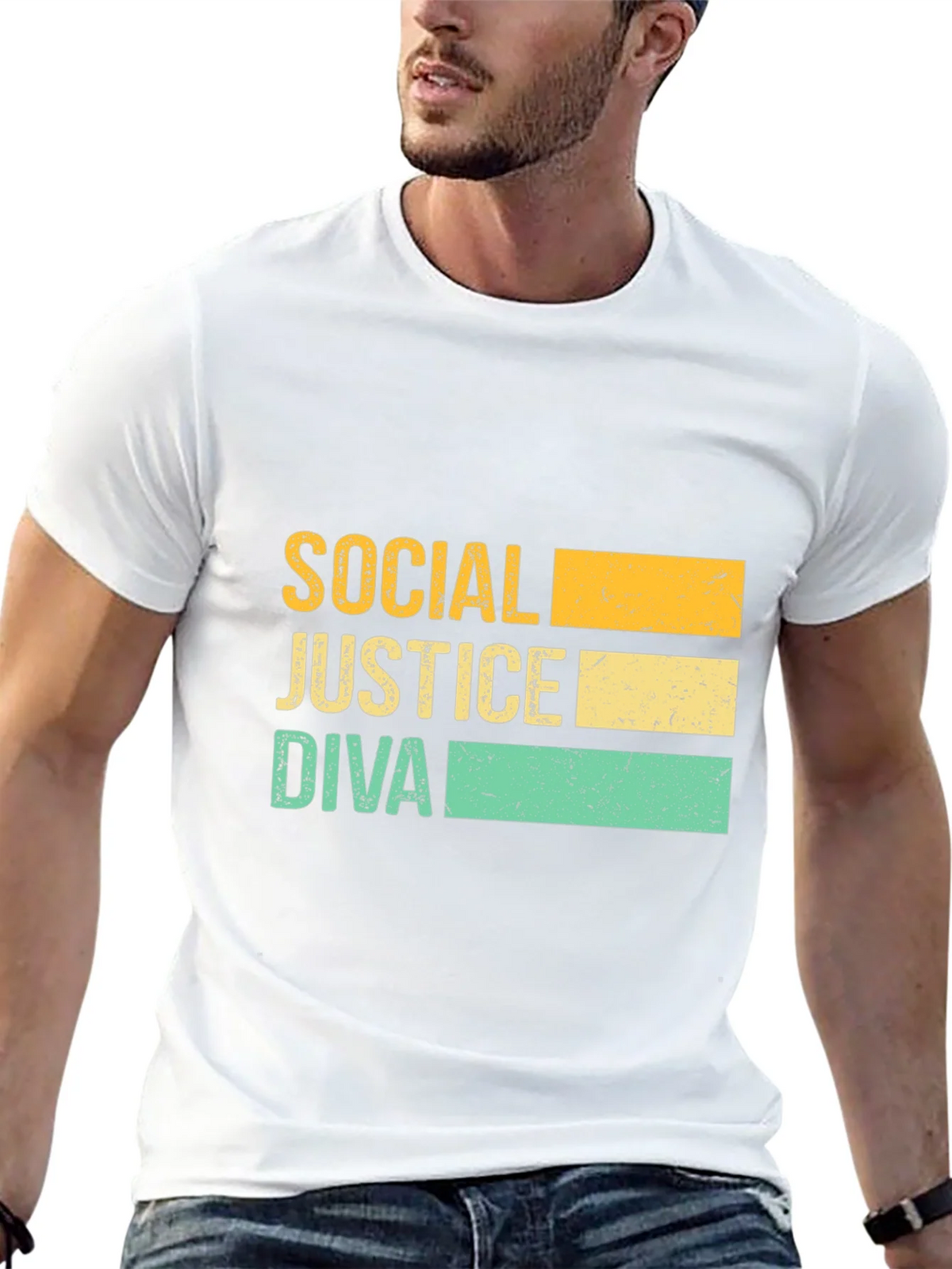 Social Justice Diva T-Shirt - Unisex Graphic Tee product image 12
