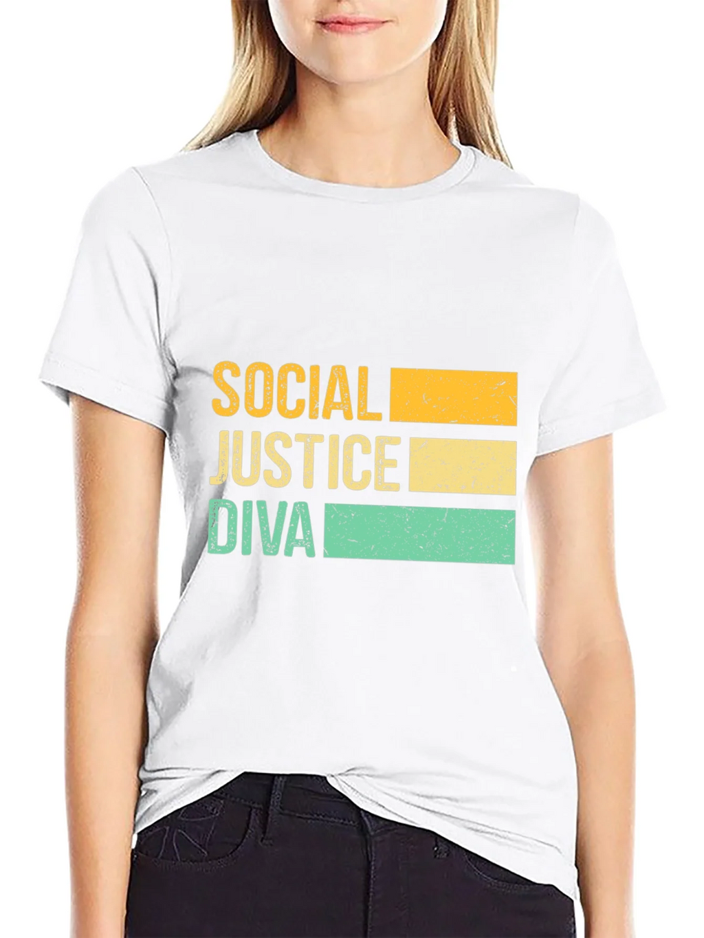 Social Justice Diva T-Shirt - Unisex Graphic Tee product image 8