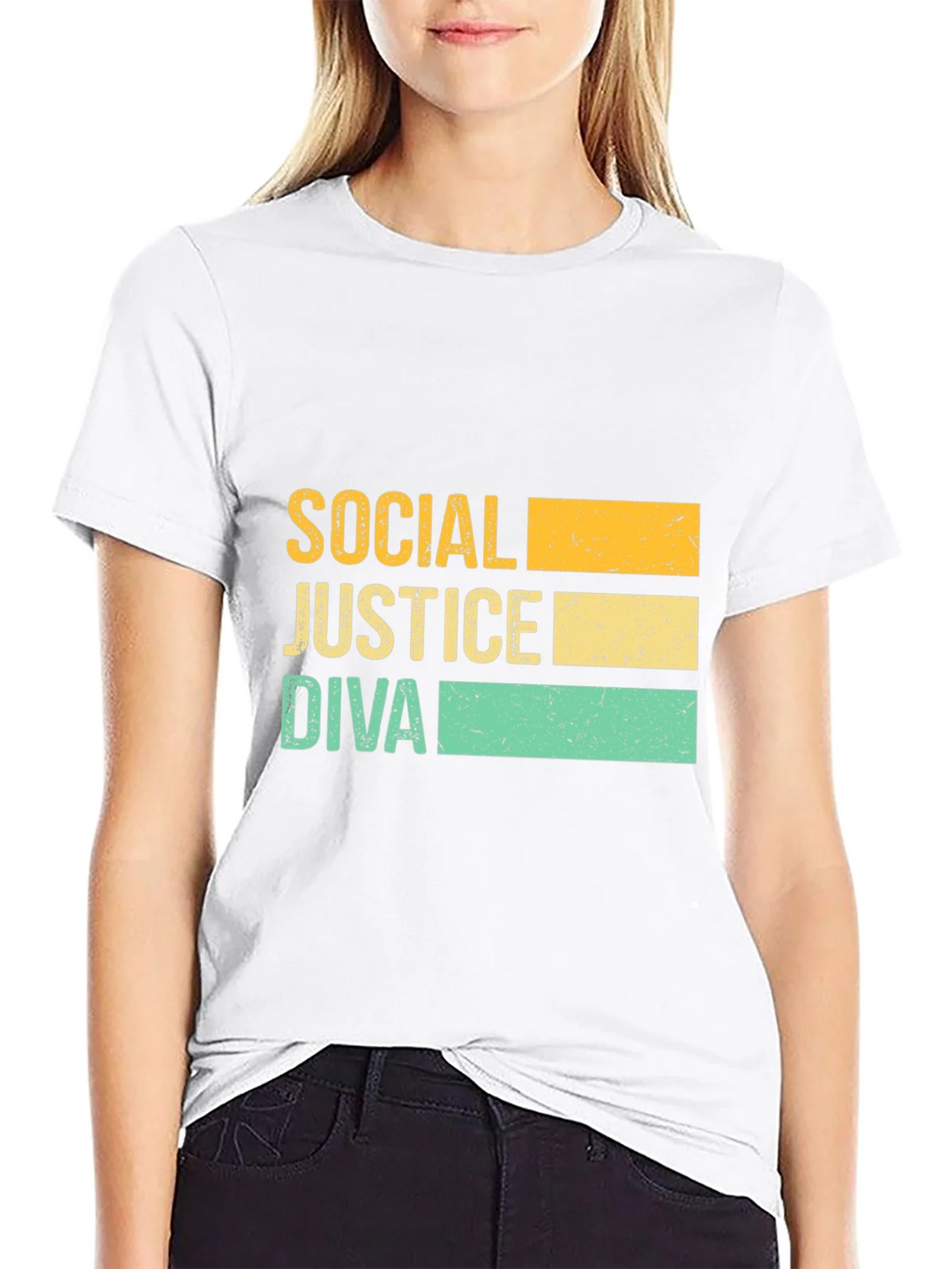 Social Justice Diva T-Shirt - Unisex Graphic Tee product image 8