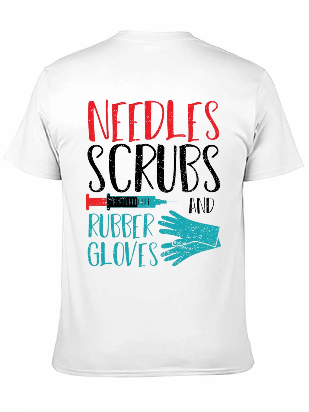 Needles Scrubs & Rubber Gloves Graphic T-Shirt product image 10