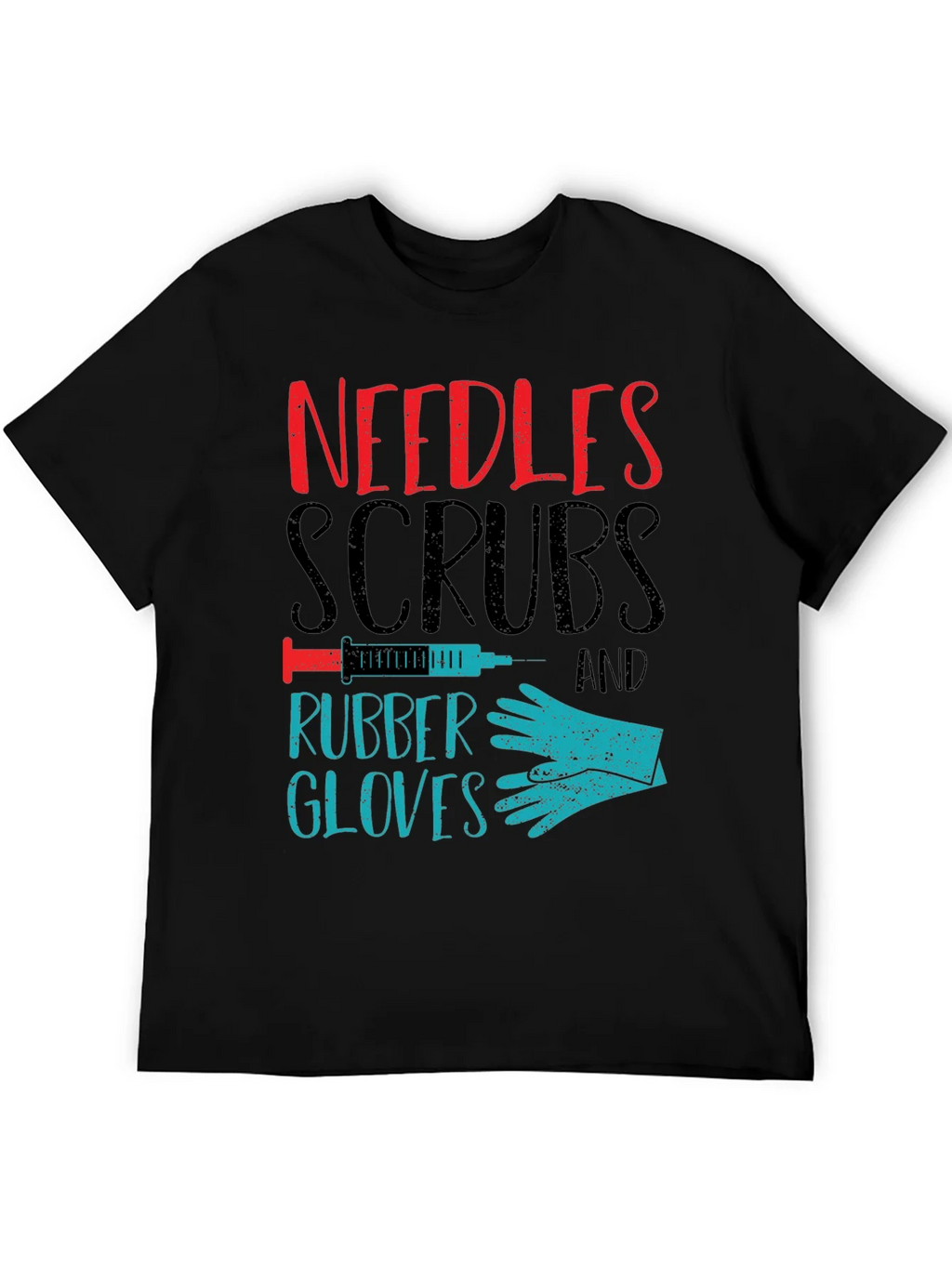Needles Scrubs & Rubber Gloves Graphic T-Shirt product image 5