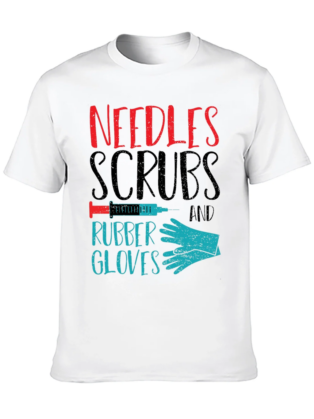 Needles Scrubs & Rubber Gloves Graphic T-Shirt product image 9