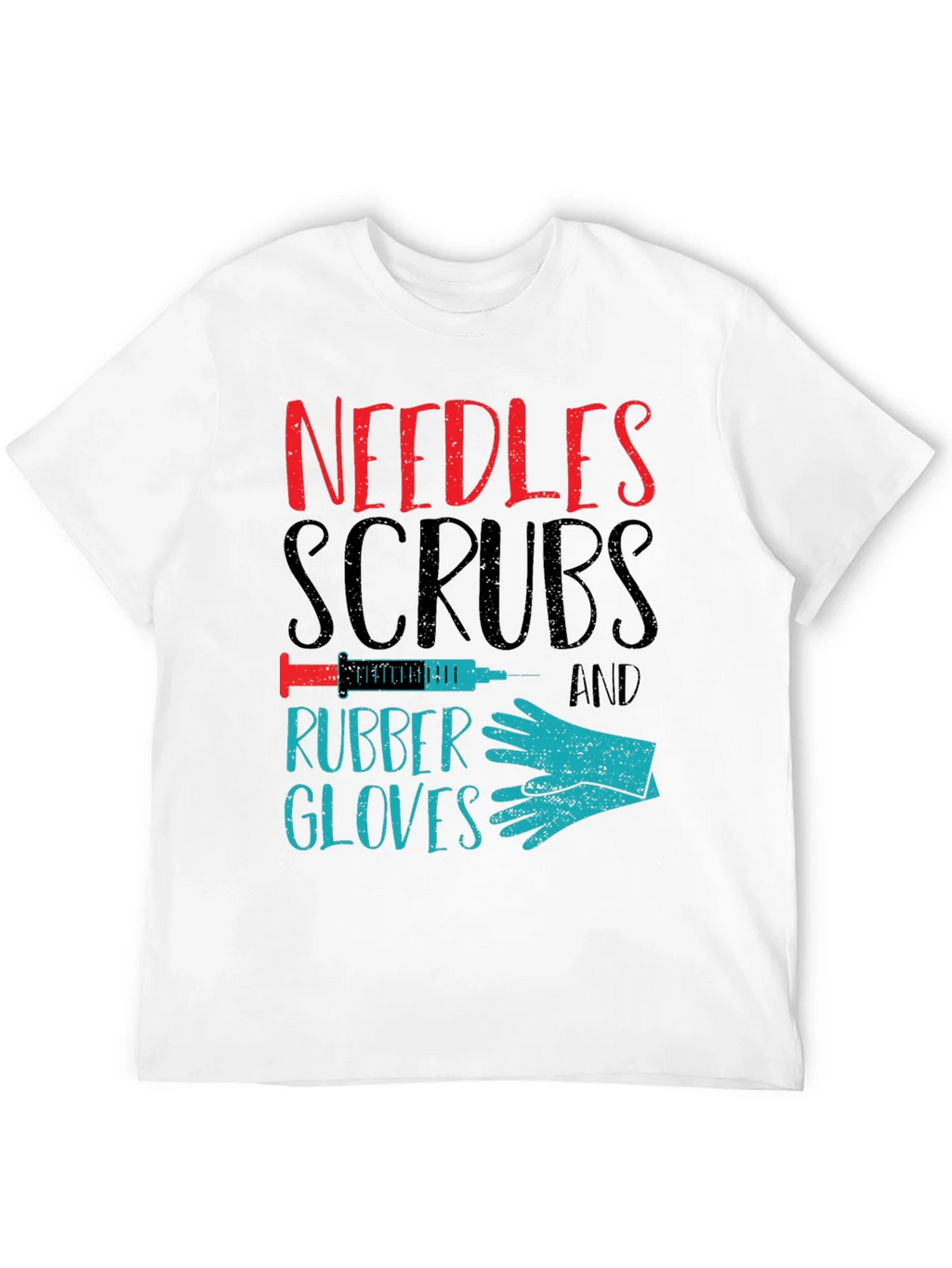 Needles Scrubs & Rubber Gloves Graphic T-Shirt product image 11