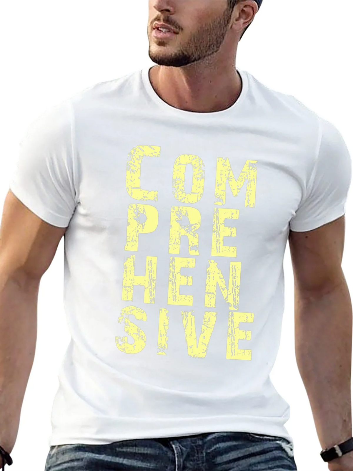 Comprehensive Graphic T-Shirt - Mens Black Cotton Tee product image 12
