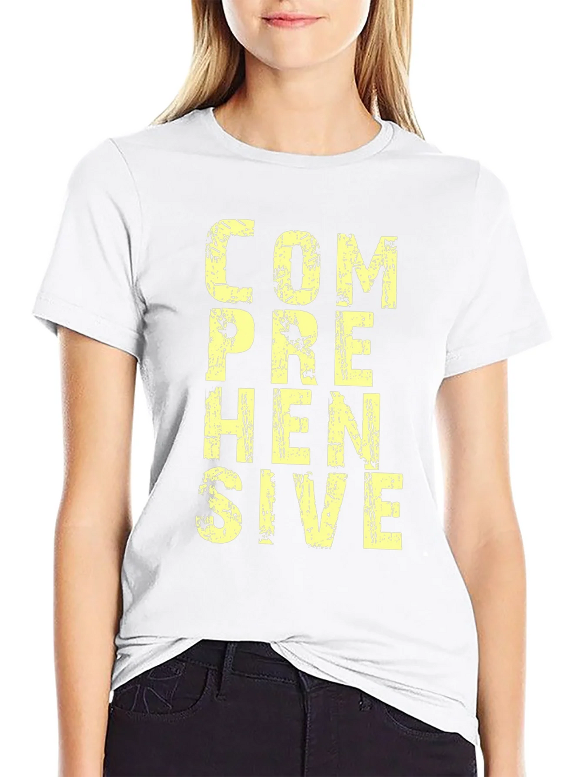Comprehensive Graphic T-Shirt - Mens Black Cotton Tee product image 8