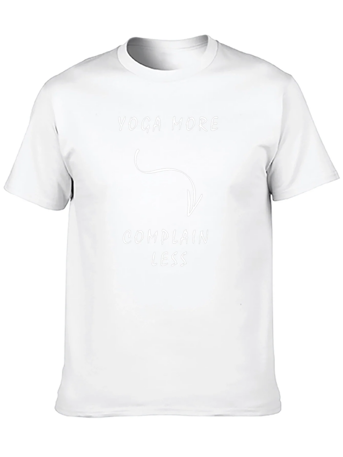 Yoga More Complain Less T-Shirt Funny Tee product image 9