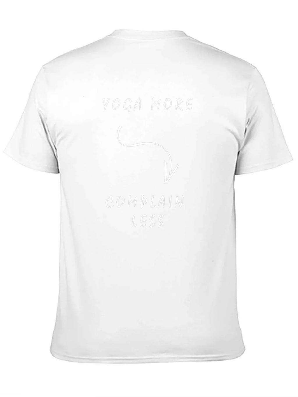 Yoga More Complain Less T-Shirt Funny Tee product image 10