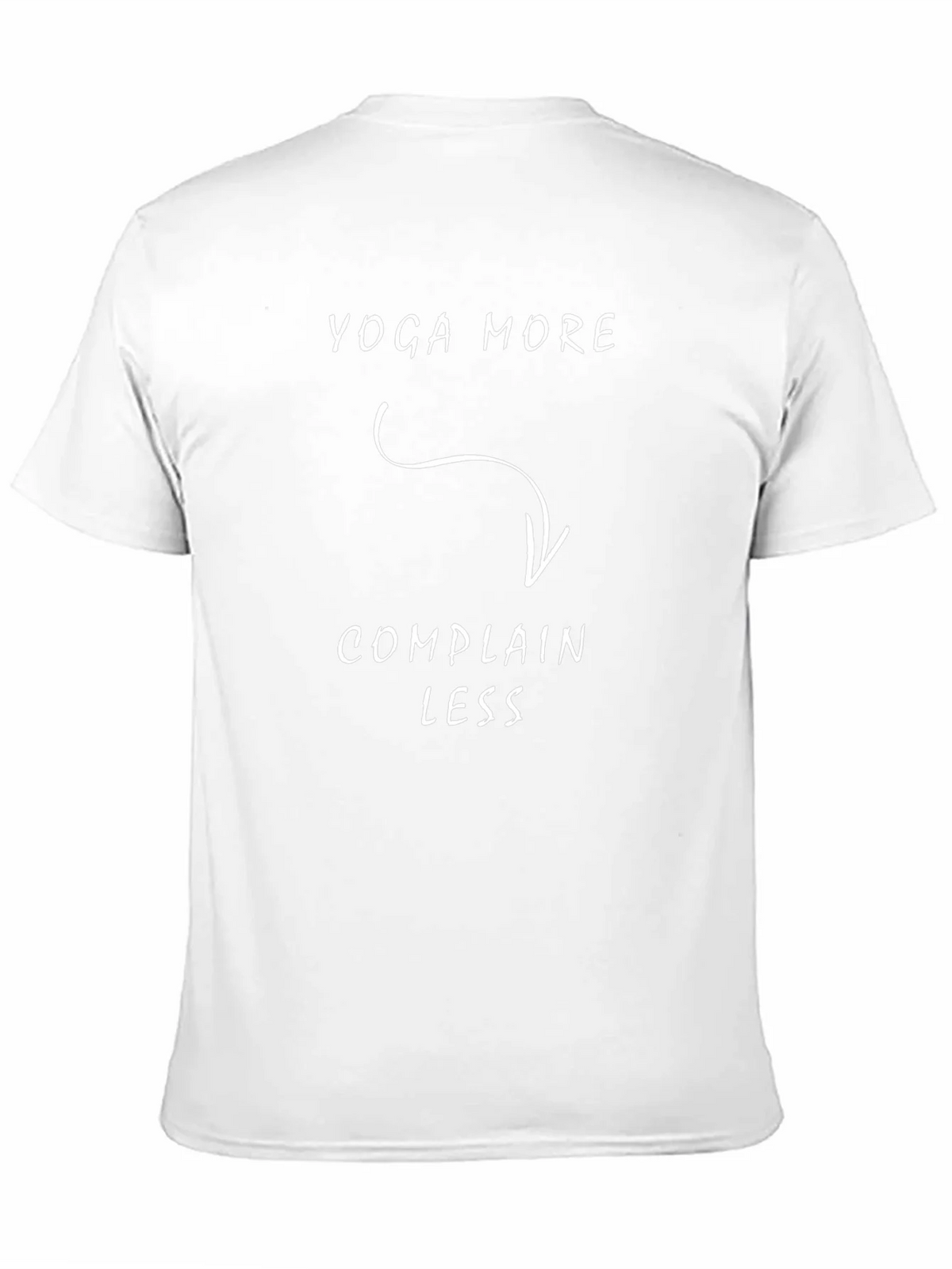 Yoga More Complain Less T-Shirt Funny Tee product image 10