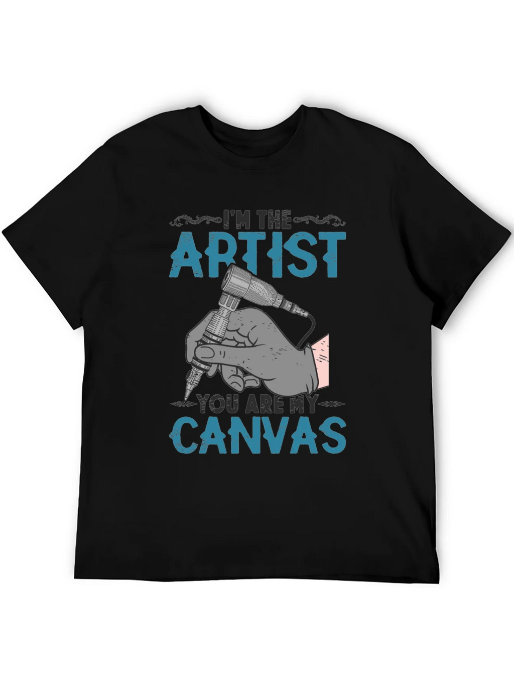Artist Canvas T-Shirt - Tattoo Design product image 3