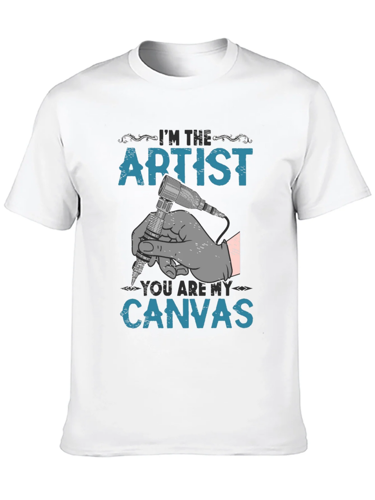 Artist Canvas T-Shirt - Tattoo Design product image 7