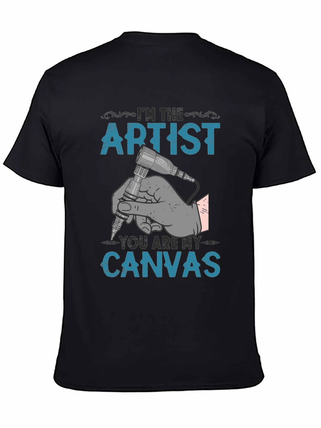 Artist Canvas T-Shirt - Tattoo Design product image 2