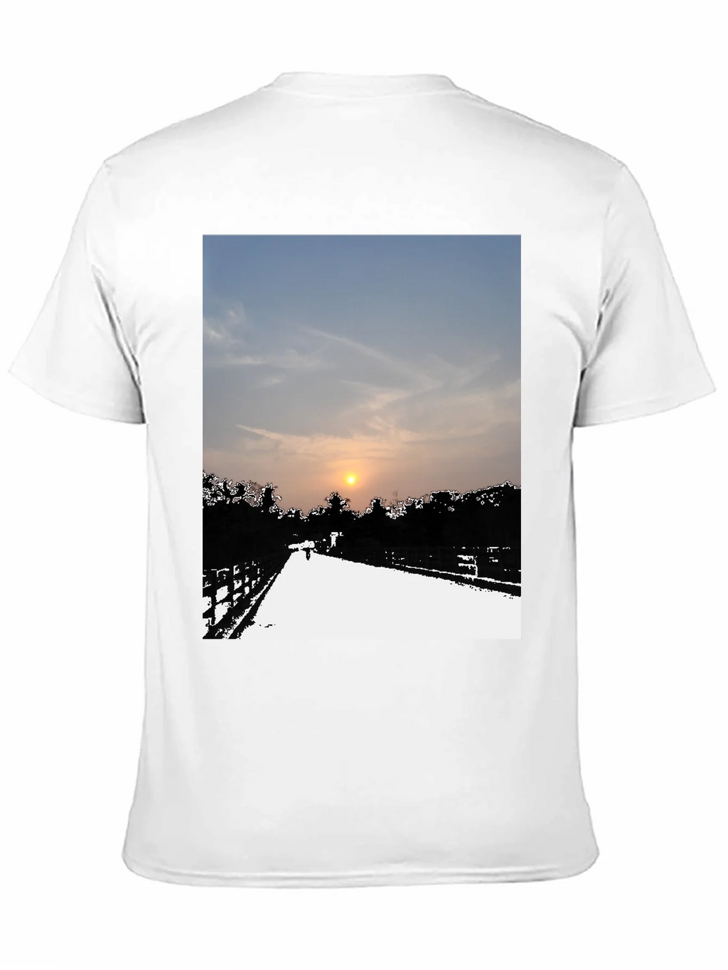 Sunset Road Graphic Tee - Black Casual Comfort product image 10