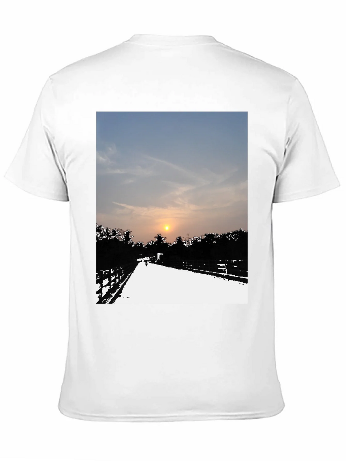 Sunset Road Graphic Tee - Black Casual Comfort product image 10