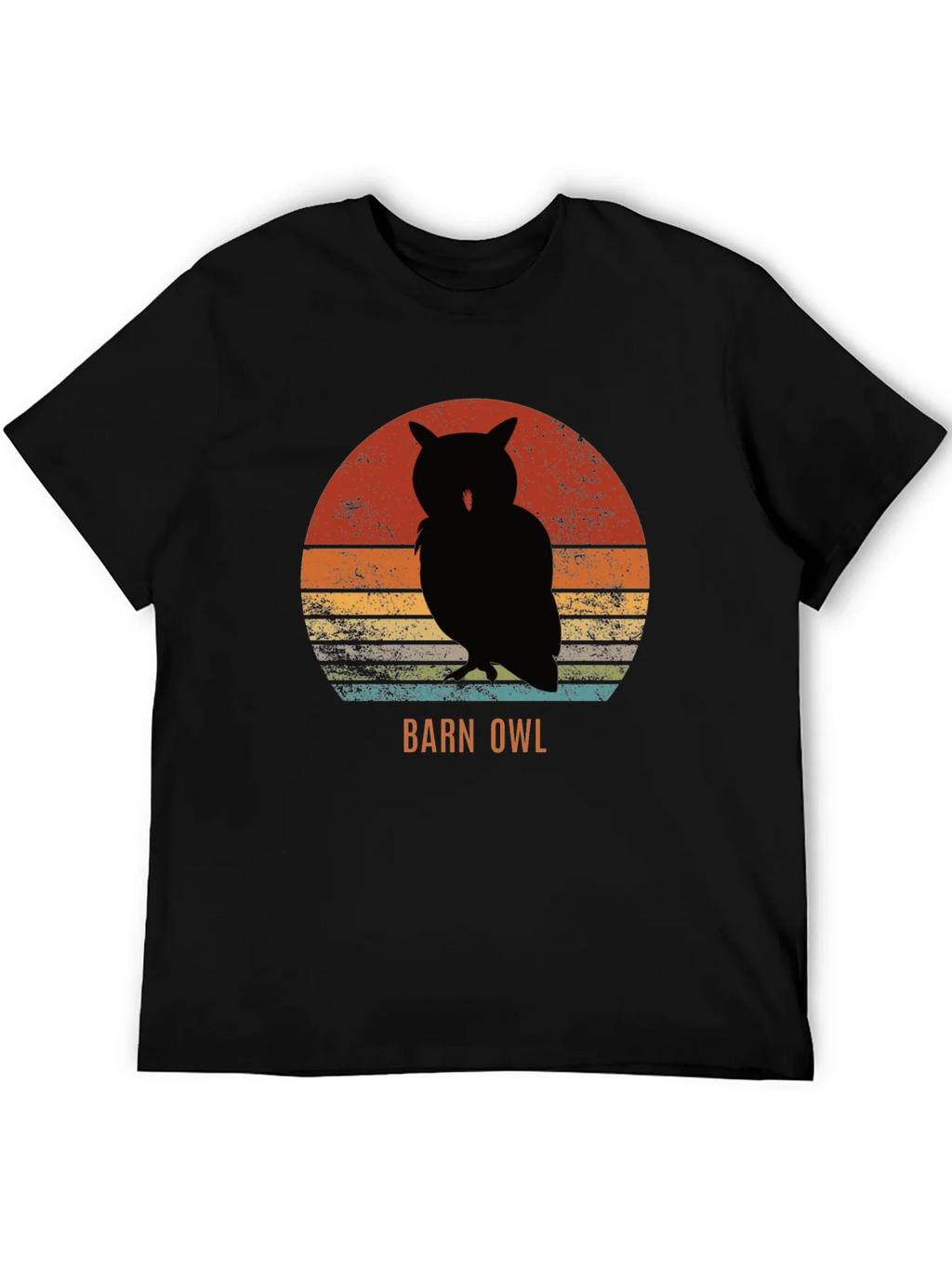 Retro Barn Owl Graphic Tee - Vintage Style Nature T-Shirt product image 5