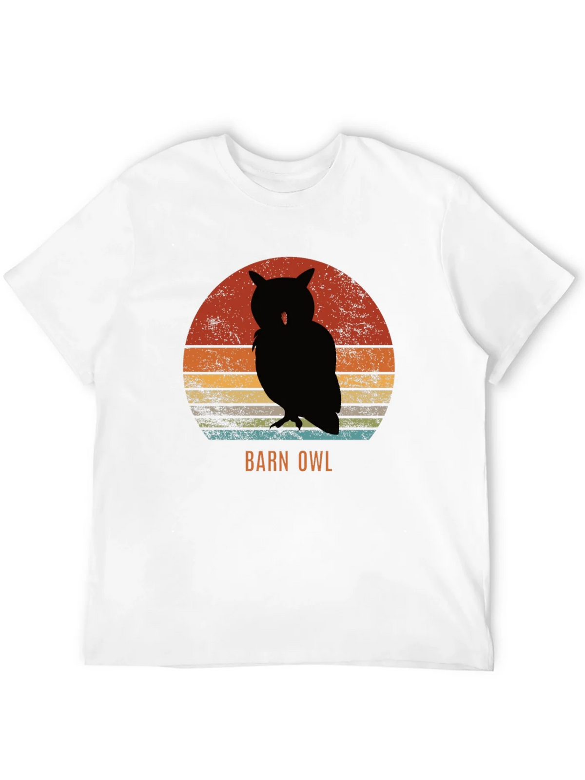 Retro Barn Owl Graphic Tee - Vintage Style Nature T-Shirt product image 11