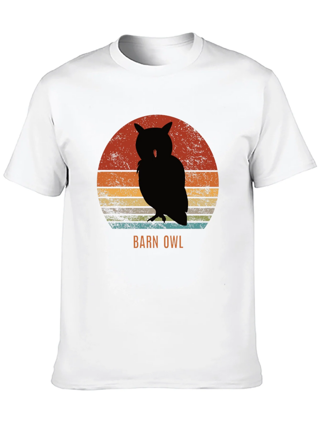 Retro Barn Owl Graphic Tee - Vintage Style Nature T-Shirt product image 9