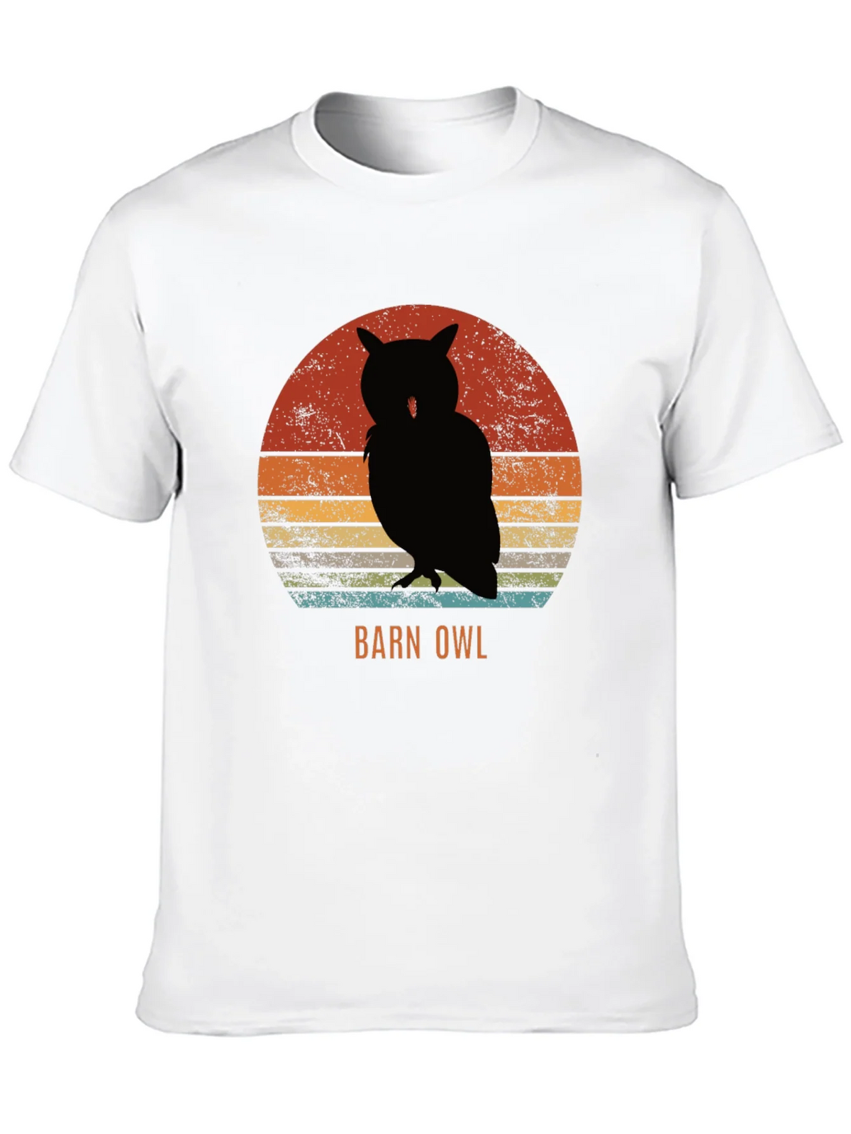 Retro Barn Owl Graphic Tee - Vintage Style Nature T-Shirt product image 9