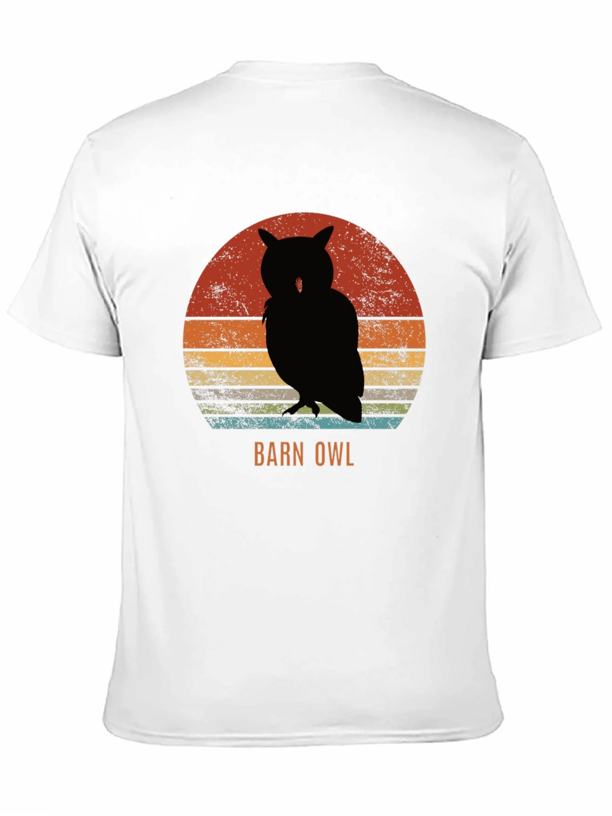 Retro Barn Owl Graphic Tee - Vintage Style Nature T-Shirt product image 10
