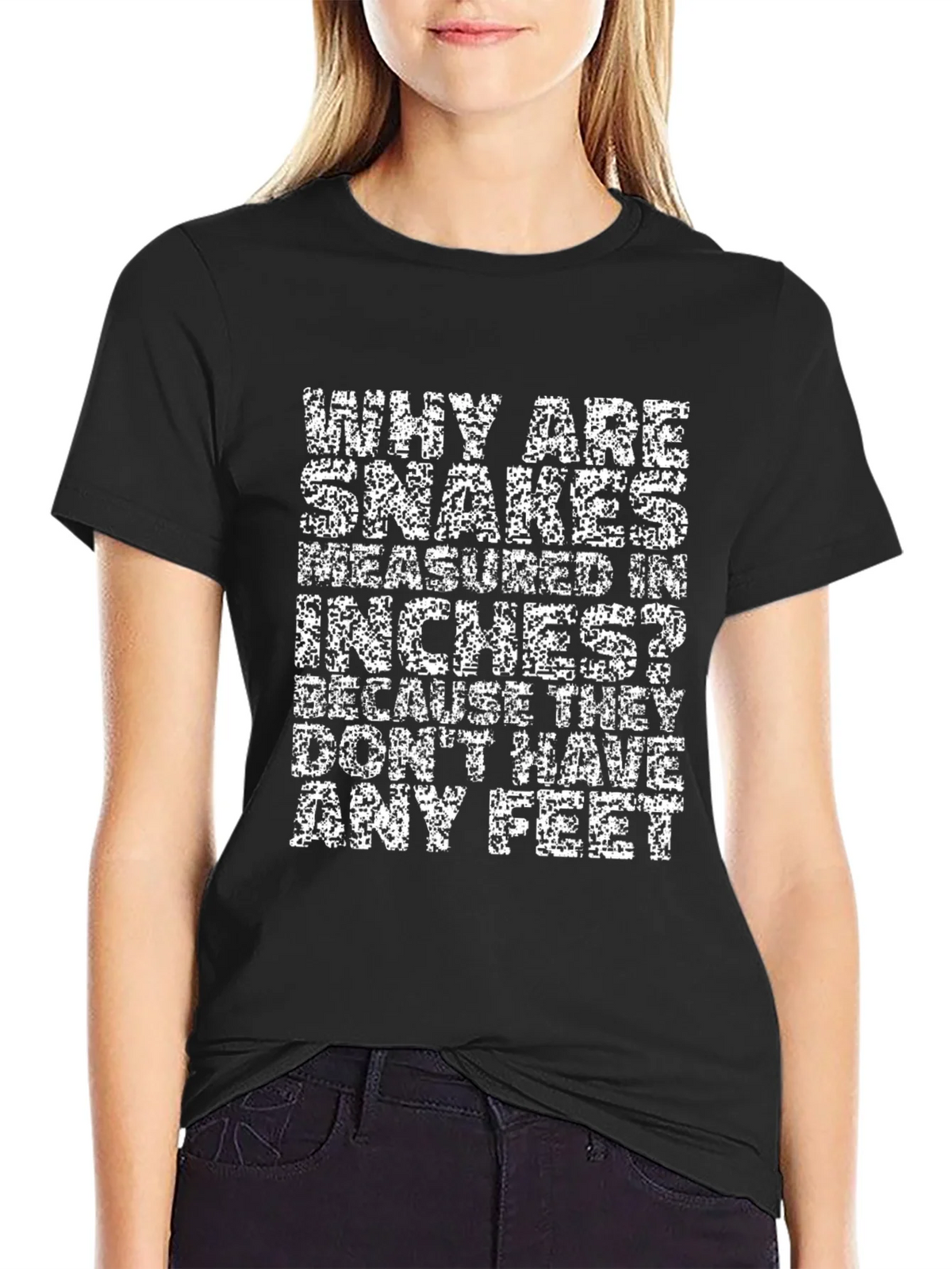 Snakes Inches Pun T-Shirt - Funny Joke Tee product image 2