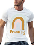 Dream Big Rainbow Graphic Tee - Unisex product image 1