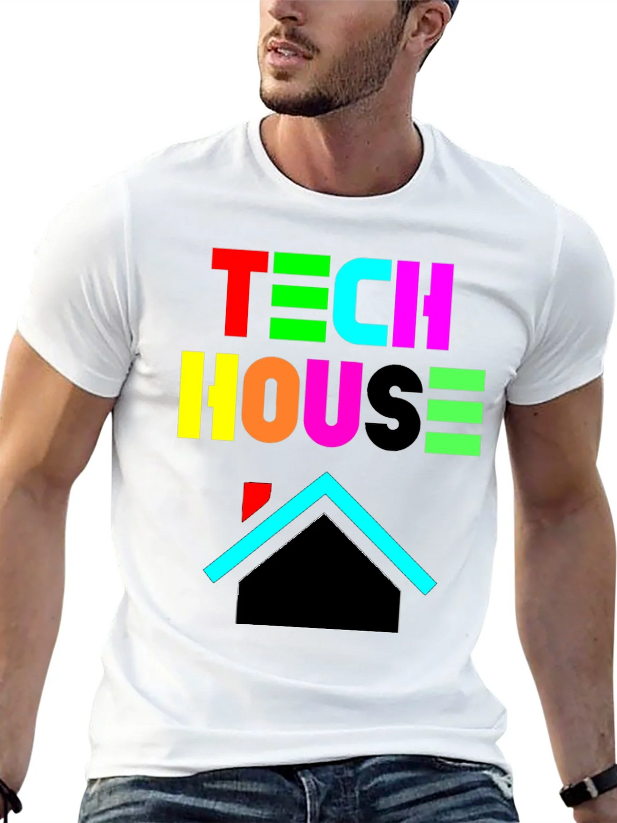 Tech House Graphic T-Shirt product image 12