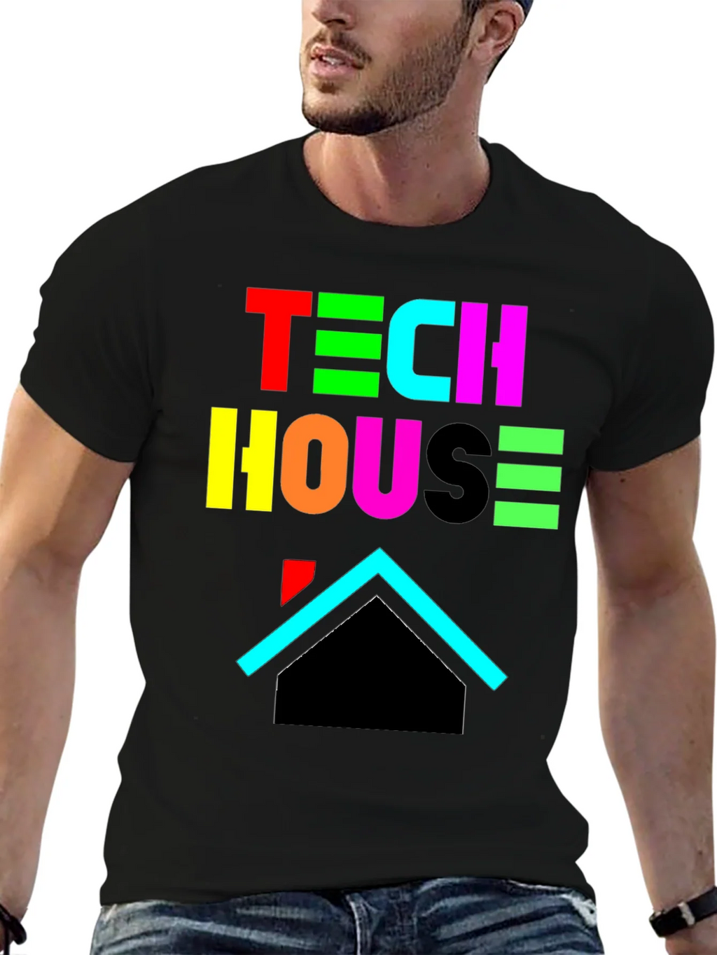 Tech House Graphic T-Shirt product image 6