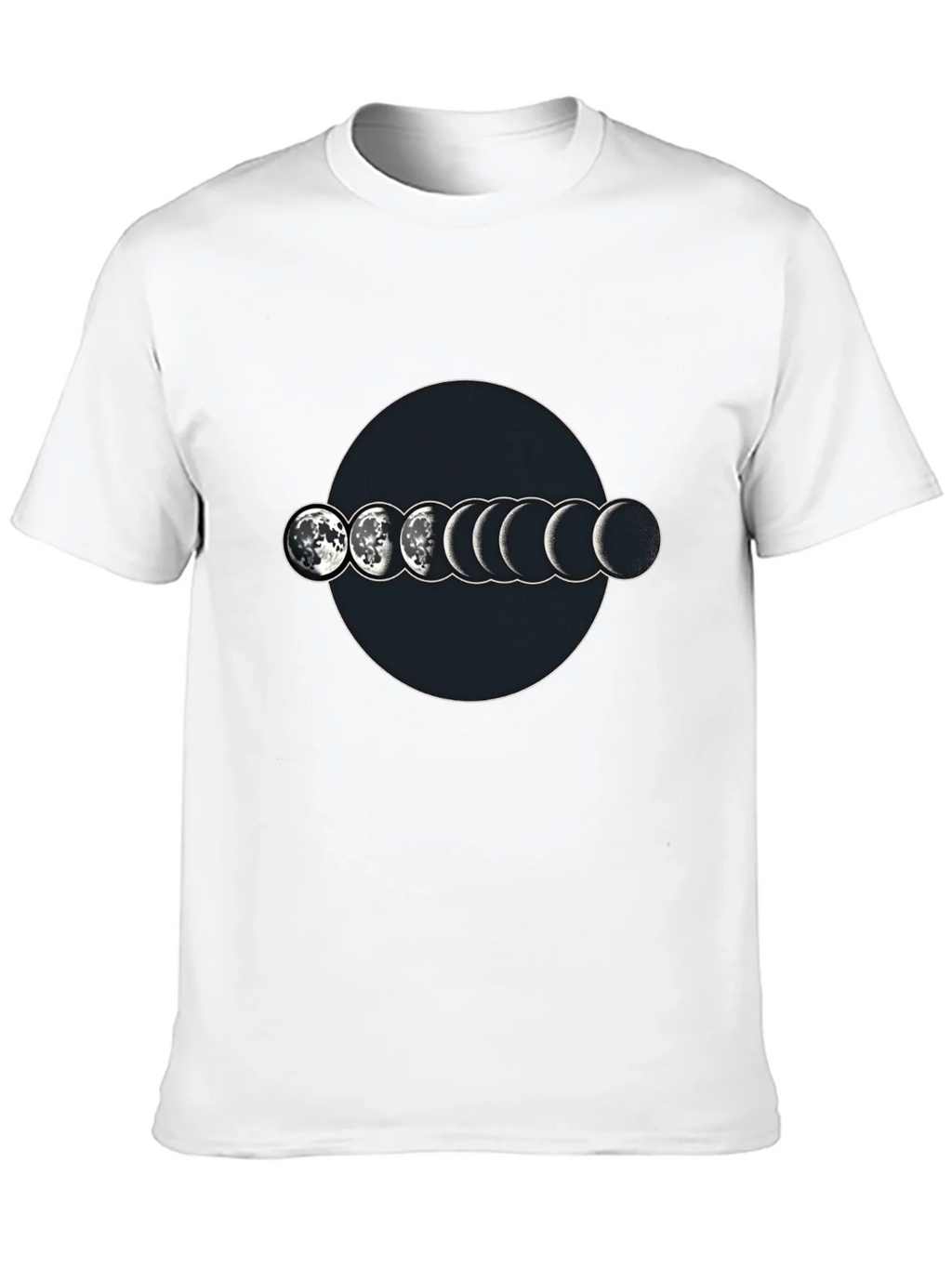 Lunar Phase Graphic T-Shirt - Mens Black Tee product image 9
