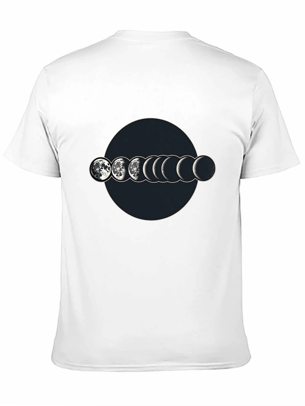 Lunar Phase Graphic T-Shirt - Mens Black Tee product image 10