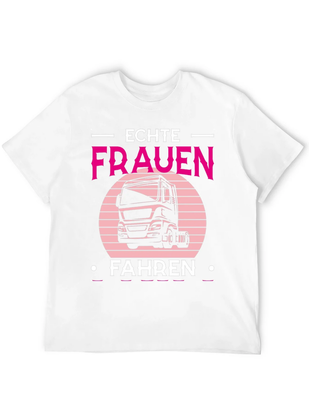 Echte Frauen Fahren Truck T-Shirt product image 11