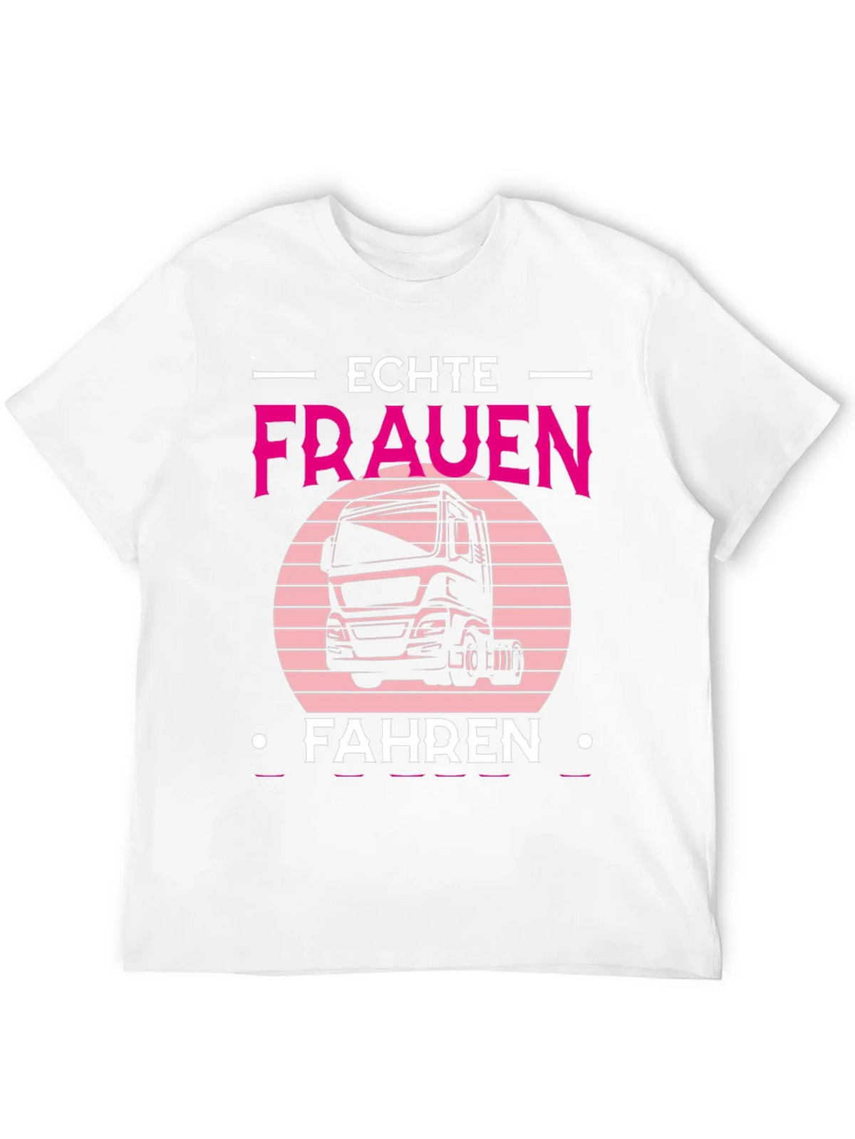 Echte Frauen Fahren Truck T-Shirt product image 11