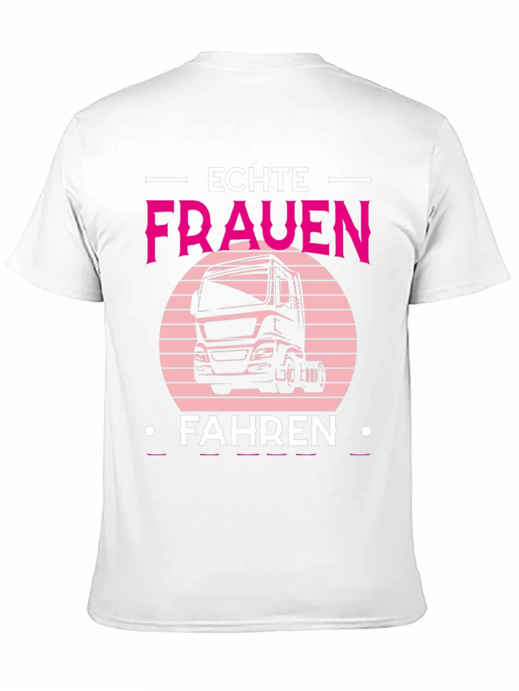 Echte Frauen Fahren Truck T-Shirt product image 10