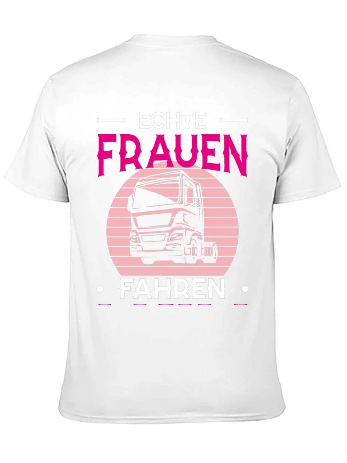 Echte Frauen Fahren Truck T-Shirt product image 10