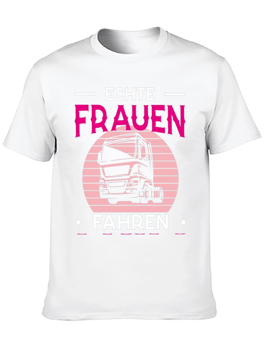 Echte Frauen Fahren Truck T-Shirt product image 9